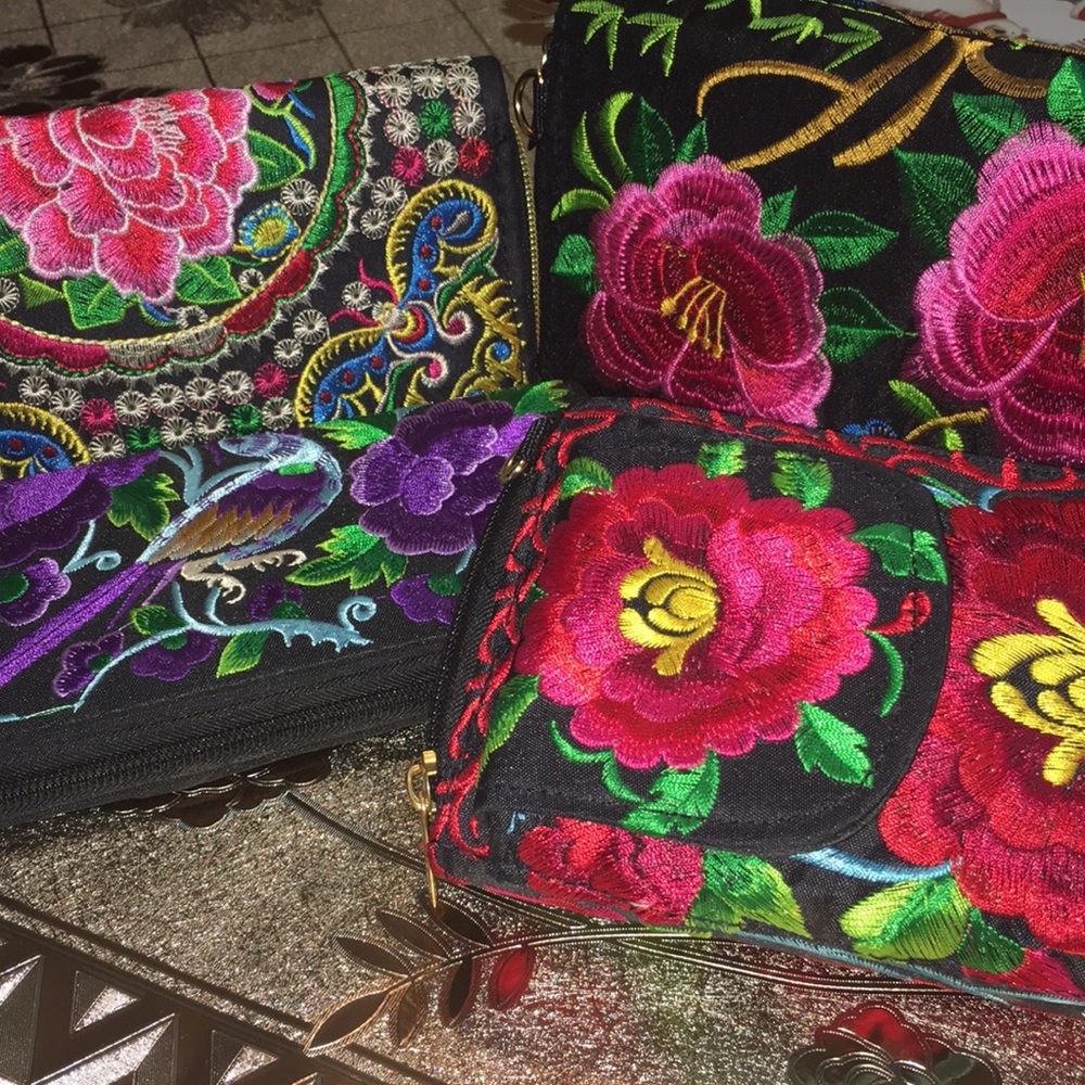 Authentic Mexican handmade embroidered double.